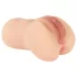Realistixxx Real Stroker - aidonnäköinen vagina- ja anaalimasturboija (ihonvärinen)