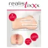 Realistixxx Real Stroker - aidonnäköinen vagina- ja anaalimasturboija (ihonvärinen)