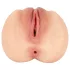 Realistixxx Real Stroker - aidonnäköinen vagina- ja anaalimasturboija (ihonvärinen)