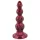 Beasty Cocks - Ihmissusi-Willie dildo imukupilla - viininpunainen (21 cm)