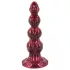 Beasty Cocks - Ihmissusi-Willie dildo imukupilla - viininpunainen (21 cm)