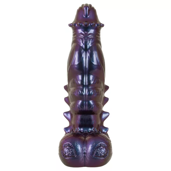 Beasty Cocks Tech-Zilla Bang - imukupilla varustettu monsteridildo (violetti)