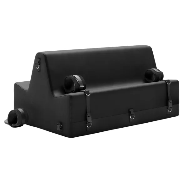 Liberator - seksityyny käsiraudoilla (musta)