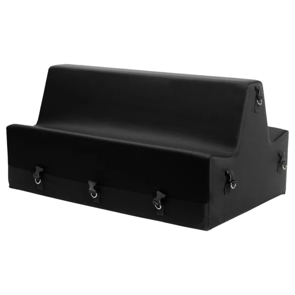 Liberator - seksityyny käsiraudoilla (musta)