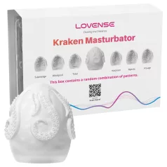 LOVENSE Kraken - masturbaatio- muna - 6 kpl (valkoinen)