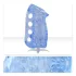 Fleshlight Fleshskins Grip Blue Ice - molemmista päistä avoin masturbaattori (sininen)