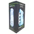 Fleshlight Fleshskins Grip Blue Ice - molemmista päistä avoin masturbaattori (sininen)