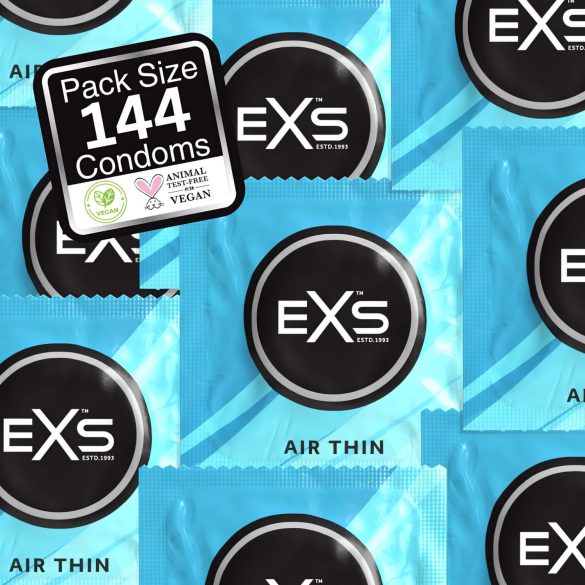 EXS Air Thin - Erittäin ohut lateksikondomi (144 kpl)