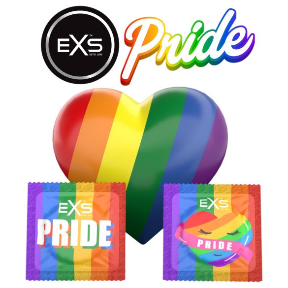 EXS Pride - lateksikondomi - 144 kpl