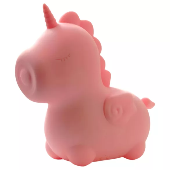 Unihorn Heart Throb - klitoriskiihotin - ladattava - silikoninen - pinkki