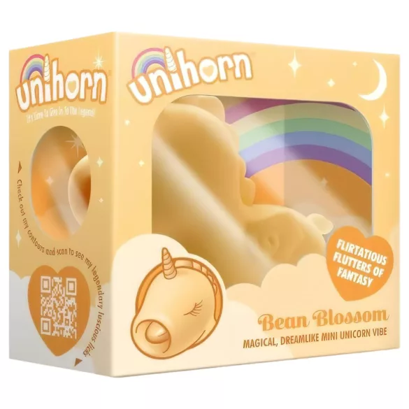 Unihorn Bean Blossom - klitoriskiihotin - ladattava - keltainen