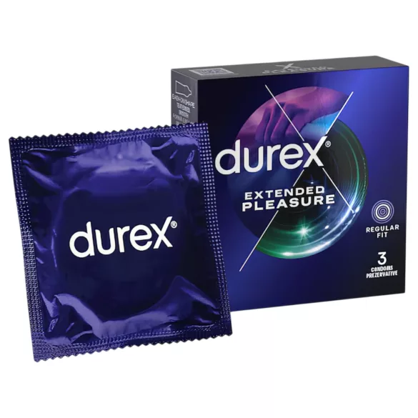 Durex - kondomi - pitkäkestoinen viivästysvaikutus - 56mm 3kpl