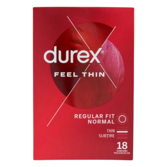 Durex Feel Thin - aidon tuntuinen kondomi (18 kpl)