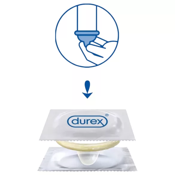 Durex Invisible Slim - ohut kondomi - 10 kpl