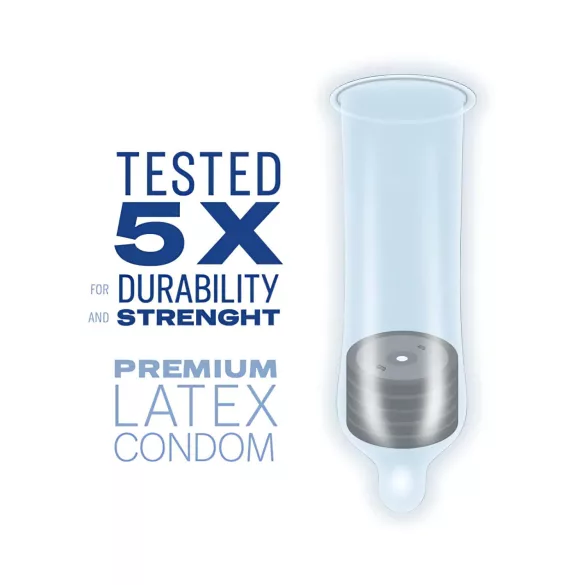 Durex Invisible Slim - ohut kondomi - 10 kpl