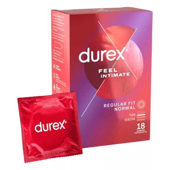 Durex Feel Intimate - ohut kondomi - 18 kpl