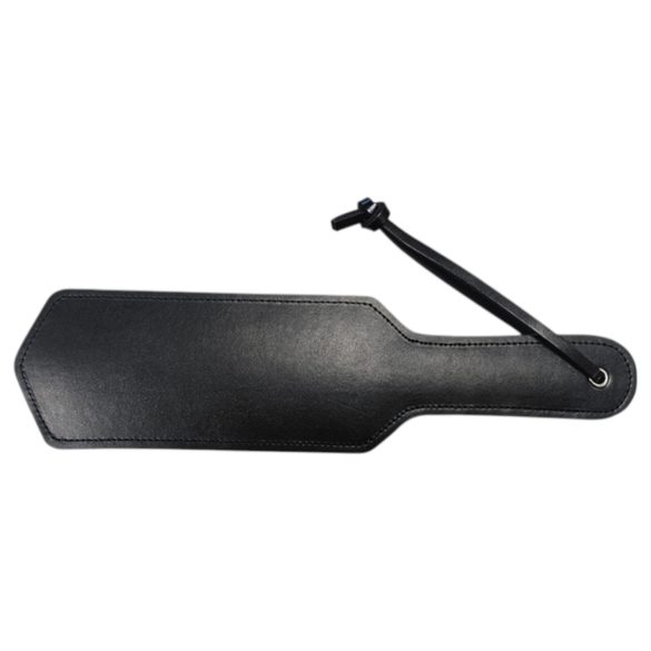 Rouge - aitoa nahkaa, niittikoristeltu läimäytin (musta)