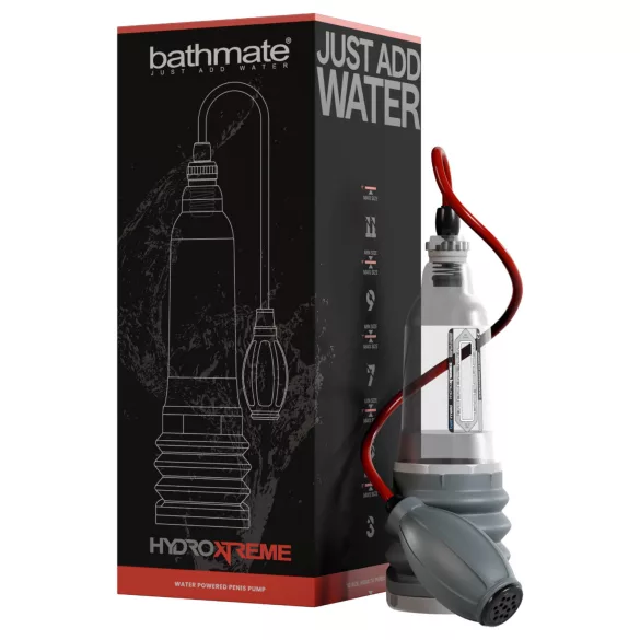 Bathmate HydroXtreme 5 - hydropumppu, ilman lisävarusteita (läpinäkyvä)