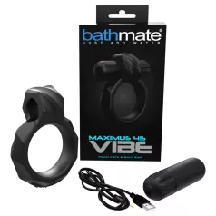   Bathmate Maximus Vibe 45 - akkukäyttöinen värisevä penisrengas (musta)