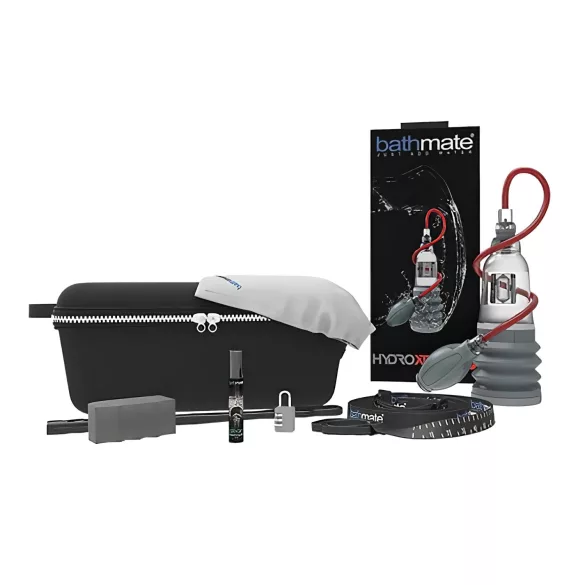 BathMate Xtreme Hydromax 3 - penispumppu setti - läpinäkyvä