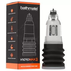 Bathmate Hydromax3 - vesipumppu (läpinäkyvä)