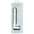 Clarity - kivipallollinen lasidildo - kirkas