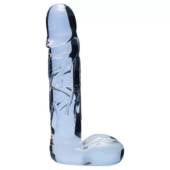 Clarity Seraphic Opus - lasinen G-piste-dildo (läpinäkyvä)