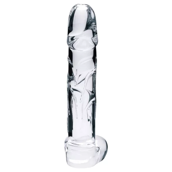 Clarity Seraphic Opus - lasinen G-piste-dildo (läpinäkyvä)