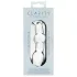 Clarity Utopian Mystique - uurrettu lasinen anaalidildo (läpinäkyvä)