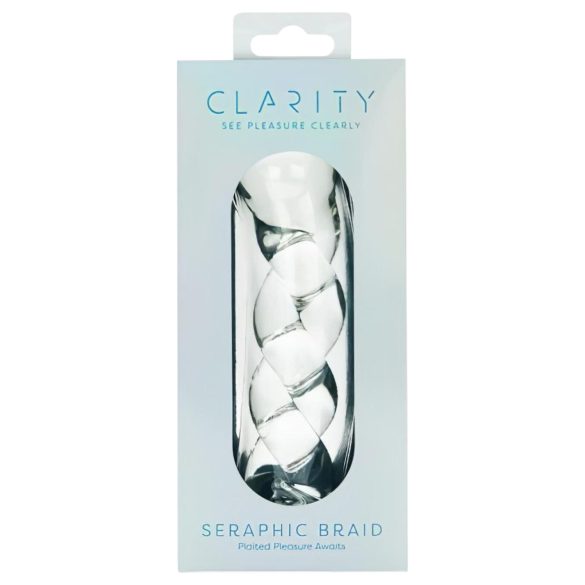 Clarity - lasidildo - punottu kuvio - kirkas