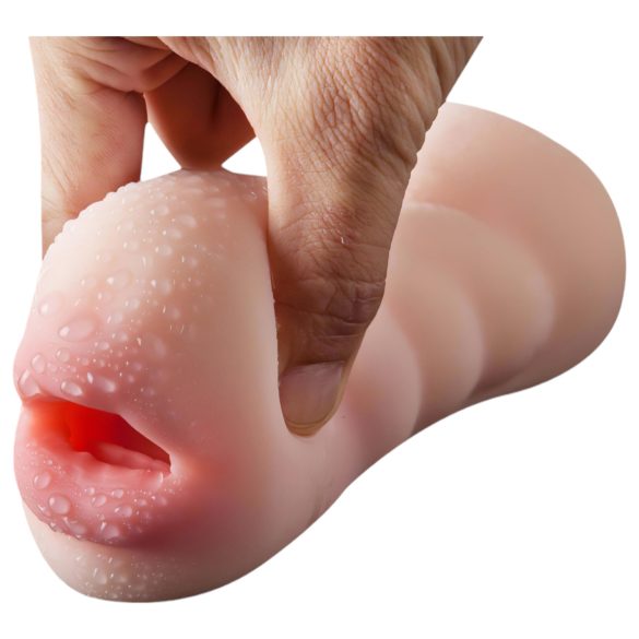 Lonely 2in1 - tekopillu ja tekosuu masturbaattori - luonnollinen