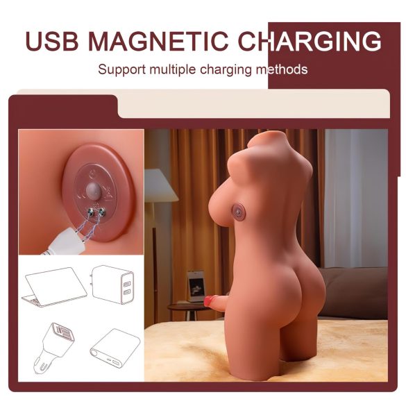 XISE Miah Lady Boy - vibroiva torso lökötoiminnolla