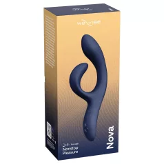   We-Vibe Nova 2 - Sovelluksella ohjattava, joustava klitoriskiihotin-vibraattori (sininen)