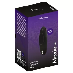 We-Vibe Moxie+ - klitoriskiihotin kaukosäätimellä - musta