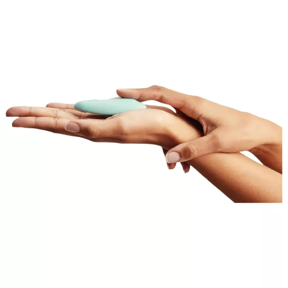 We-Vibe Moxie+ - puettavissa oleva sovellus- ja kaukosäädettävä klitoriskiihotin (turkoosi)