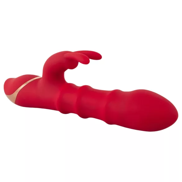 You2Toys Rabbit - vibraattori liikkuvalla renkaalla - punainen