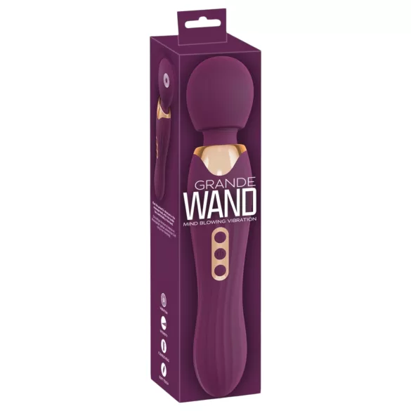 You2Toys Grande - ladattava vibraattori hierontaan - punainen