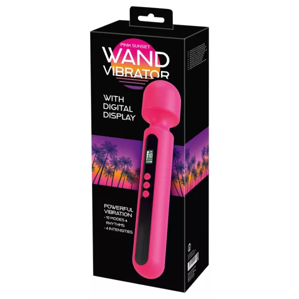 You2Toys - Pink Sunset Wand -vibraattori (vaaleanpunainen)