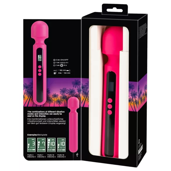 You2Toys - Pink Sunset Wand -vibraattori (vaaleanpunainen)
