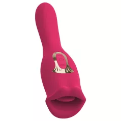 You2Toys - 2-in-1 kielellä varustettu vibraattori (pinkki)