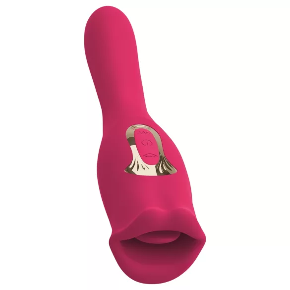 You2Toys - 2-in-1 kielellä varustettu vibraattori (pinkki)