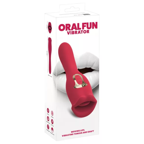 You2Toys - 2-in-1 kielellä varustettu vibraattori (pinkki)