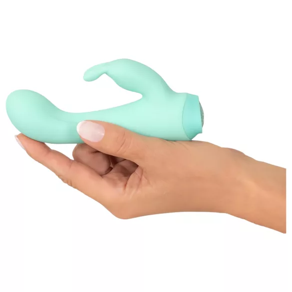 Cuties Mini 4 - ladattava, pupukorvainen klitoriskiihotin vibraattori (vihreä)