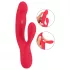 Smile Thumping Rabbit - ladattava 3 moottorin vibraattori - punainen