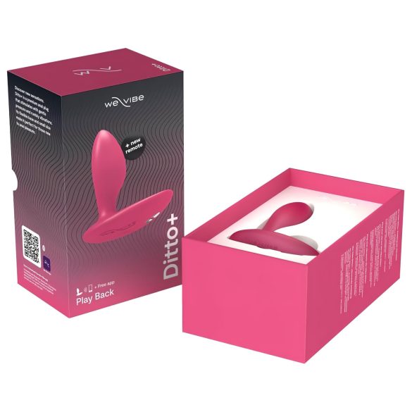 We-Vibe Ditto+ - älykäs ladattava anaalivibraattori (pinkki)