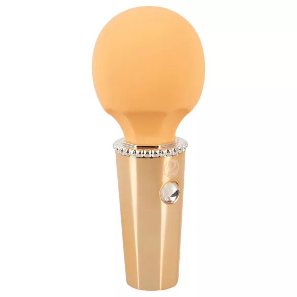 You2Toys - mini wand hieromasauva - ladattava vibraattori - keltainen