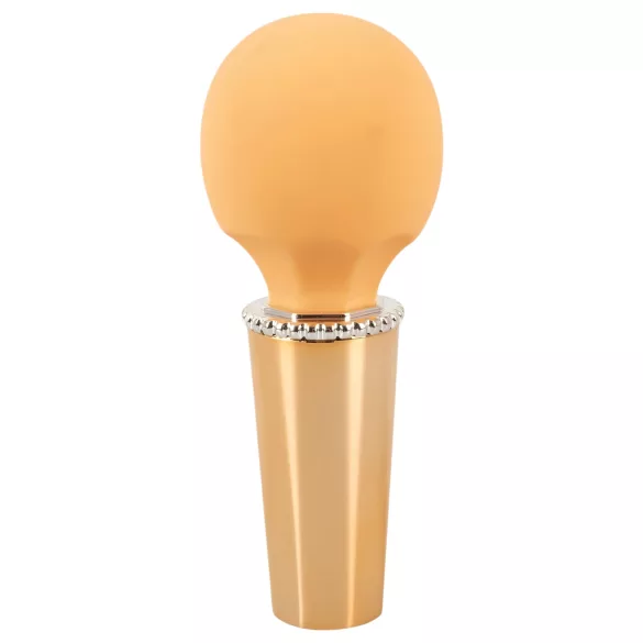 You2Toys - mini wand hieromasauva - ladattava vibraattori - keltainen