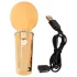 You2Toys - mini wand hieromasauva - ladattava vibraattori - keltainen
