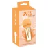 You2Toys - mini wand hieromasauva - ladattava vibraattori - keltainen