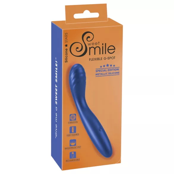 Smile - G-piste vibraattori - taipuisa - sininen